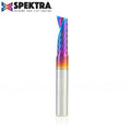 Amana Tool - 51404-K Solid Carbide CNC Spektra™ Extreme Tool Life Coated Spiral 'O' Flute, Plastic Cutting