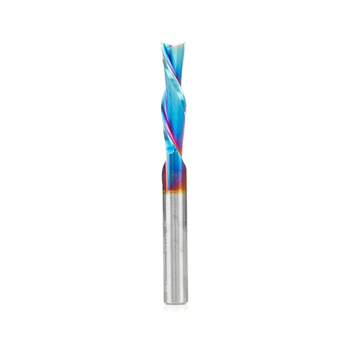 Amana 46415-K Solid Carbide Spektra™ Extreme Tool Life Coated Spiral Plunge 1/4 Dia x 1 x 1/4 Inch Shank - CNC Router Store