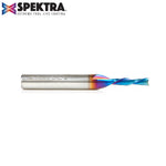 Amana 46200-K Solid Carbide Spektra™ Extreme Tool Life Coated Spiral Plunge 1/8 Dia x 1/2 x 1/4 Inch Shank