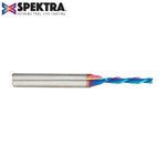 Amana 46225-K Solid Carbide Spektra™ Extreme Tool Life Coated Spiral Plunge 1/8 Dia x 13/16 x 1/4 Inch Shank
