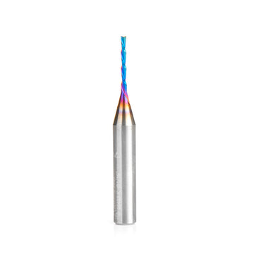 Amana 46403-K Solid Carbide Spektra™ Extreme Tool Life Coated Spiral Plunge 1/16 Dia x 1/2 x 1/4 Inch Shank