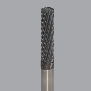 Onsrud 66-500 Series Solid Carbide router, 10 flute, drill pt, DFC coated