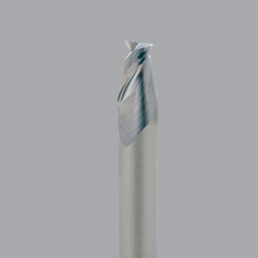 Onsrud Aluminum Finisher (AF) Series Solid Carbide CNC Router Bit end mill, 2 flute, 0.030 corner rad, standard length