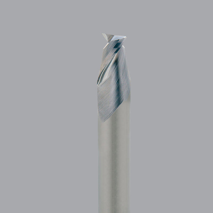 Onsrud Aluminum Finisher (AF) Series Solid Carbide CNC Router Bit end mill, 2 flute, 0.060 corner rad, standard length