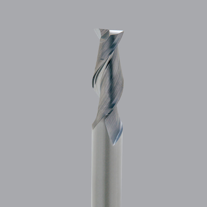 Onsrud Aluminum Finisher (AF) Series Solid Carbide CNC Router Bit end mill, 2 flute, 0.060 corner rad, medium length