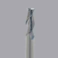 Onsrud Aluminum Finisher (AF) Series Solid Carbide CNC Router Bit end mill, 2 flute, 0.250 corner rad, medium length