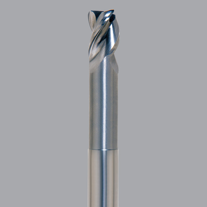 Onsrud Aluminum Finisher (AF) Series Solid Carbide CNC Router Bit end mill, 3 flute, square, standard length, necked