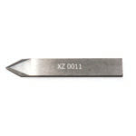 XZ0011 Flat Knife Drage Blade Double Edge 60 Degrees 6.9mm cut depth