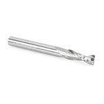 Amana 46102 Solid Carbide Spiral Plunge 1/4 Dia x 3/4 x 1/4 Inch Shank Up-Cut - CNC Router Store