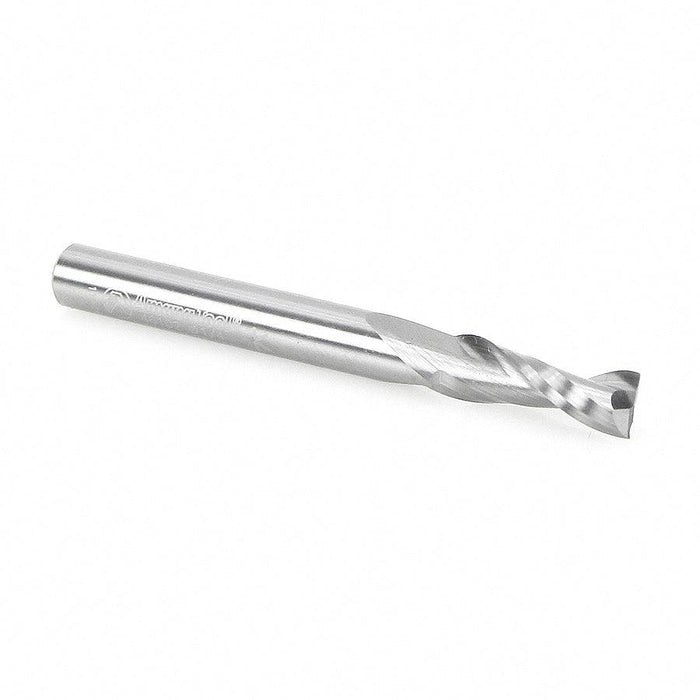 Amana 46102 Solid Carbide Spiral Plunge 1/4 Dia x 3/4 x 1/4 Inch Shank Up-Cut - CNC Router Store