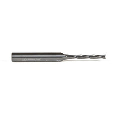 Amana 46125 Solid Carbide Spiral Plunge 1/8 Dia x 13/16 x 1/4 Shank x 2-1/2 Inch Long Up-Cut Router Bit - CNC Router Store