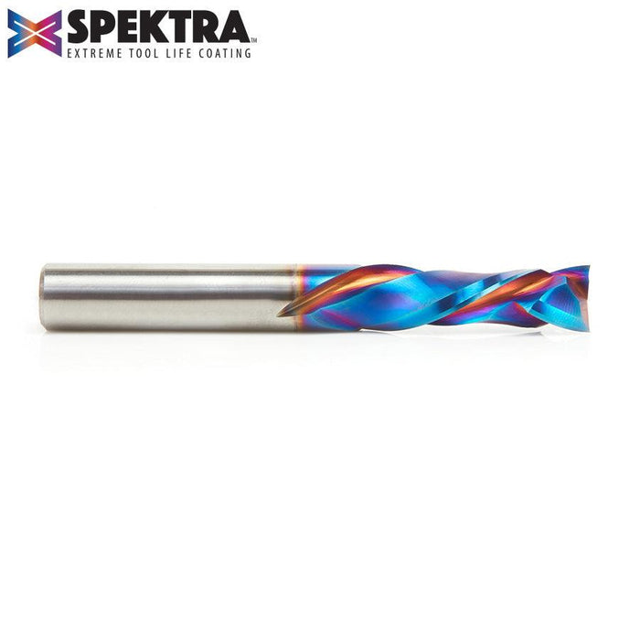 Amana 46172-K CNC Solid Carbide Spektra™ Extreme Tool Life Coated Compression Spiral 3/8 Dia x 1-1/4 Inch x 3/8 Shank - CNC Router Store