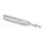 Amana 46200 Solid Carbide Spiral Plunge 1/8 Dia x 1/2 x 1/4 Inch Shank x 2 Inch Long Down-Cut - CNC Router Store