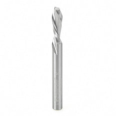 Amana 46202 Solid Carbide Spiral Plunge 1/4 Dia x 3/4 x 1/4 Inch Shank Down-Cut - CNC Router Store