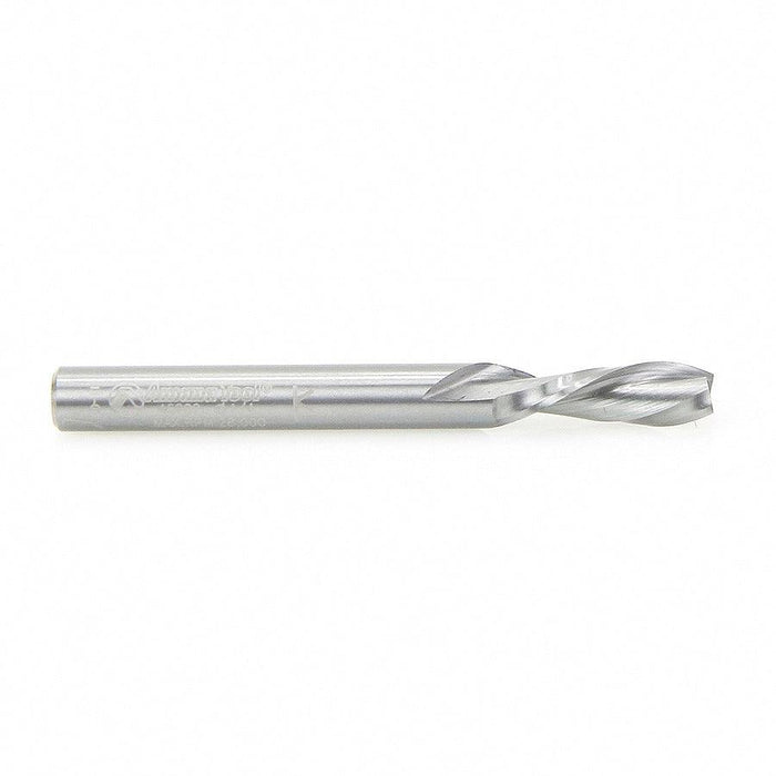 Amana 46202 Solid Carbide Spiral Plunge 1/4 Dia x 3/4 x 1/4 Inch Shank Down-Cut - CNC Router Store