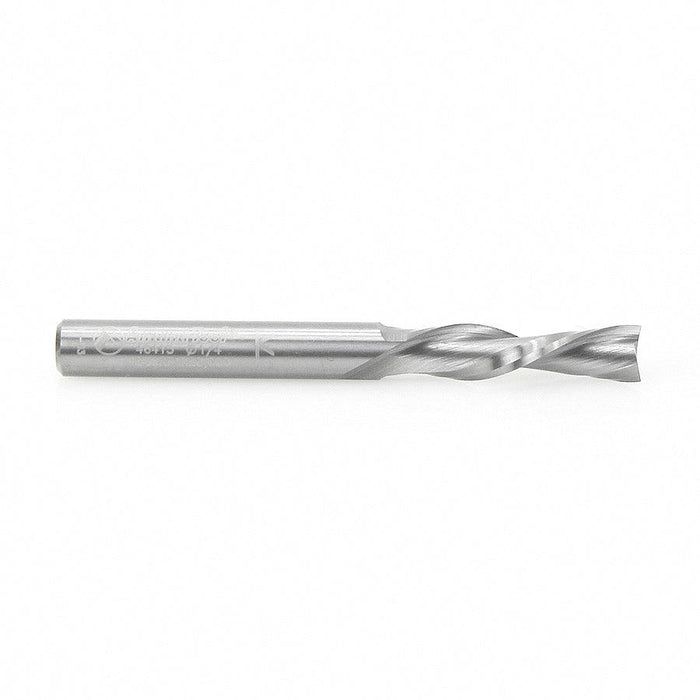 Amana 46415 Solid Carbide Spiral Plunge 1/4 Dia x 1 Inch x 1/4 Shank Down-Cut - CNC Router Store