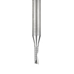 Amana 51454 Solid Carbide CNC Spiral 'O' Single Flute, Aluminum Cutting 1/8 Dia x 1/2 x 1/4 Shank x 2 Inch Long Up-Cut Router Bit - CNC Router Store