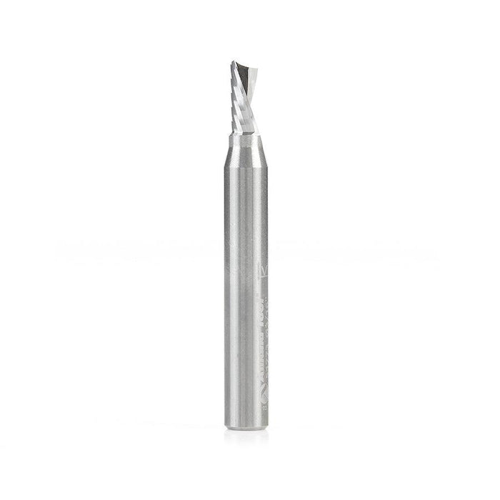 Amana 51773 Solid Carbide CNC Spiral 'O' Flute, Aluminum Cutting 3/16 Dia x 3/8 x 1/4 Inch Shank Down-Cut - CNC Router Store