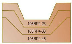 Dimar 103RP4-X Series Bevel Bits – No Plunge, 2 Flutes - CNC Router Store