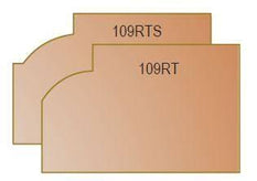 Dimar 109RTX-XX Series Beading Bits, 2 Flutes - CNC Router Store