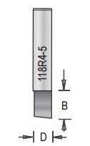 Dimar 118R4-5 Rip & Slotter Bit, Solid Carbide - CNC Router Store