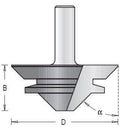 Dimar 149RX-XX Series Miter Lock Bits, 2 Flutes