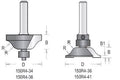 Dimar 150R4-34 Series Rail & Stile Bits, 2 Piece Sets, 1/4″ Shank, 2 Flutes