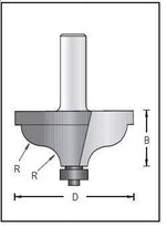 Dimar 167R8-57 Moulding Bit, 2 Flutes - CNC Router Store