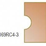 Dimar 169RC4-X Series Convex Beading Bits w/Centre Ball Bearing, 2 Flutes - CNC Router Store
