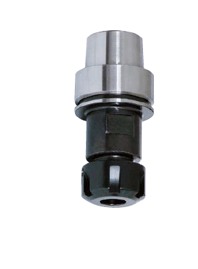 HSK25E Tool Holder with Covernut ER16 Collet