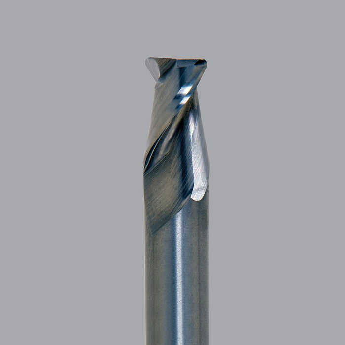 Onsrud Aluminum Finisher (AF) Series Solid Carbide CNC Router Bit end mill, 2 flute, 0.250 corner rad, standard length, necked - CNC Router Store