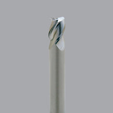 Onsrud Aluminum Finisher (AF) Series Solid Carbide CNC Router Bit end mill, 3 flute, 0.250 corner rad, standard length - CNC Router Store