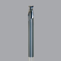 Onsrud Aluminum Finisher (AF) Series Solid Carbide end mill, 2 flute, 0.015 corner rad, long length, necked - CNC Router Store